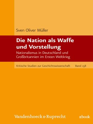 cover image of Die Nation als Waffe und Vorstellung